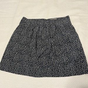 Ya blue patterned skirt size large